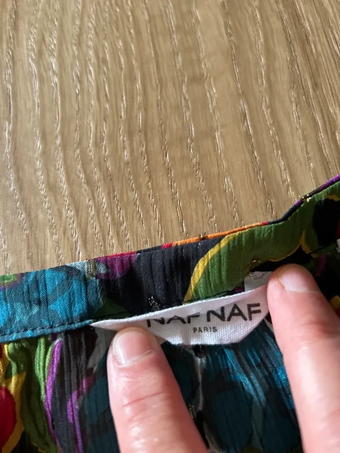 Chemise colorée bords dorés - photo numéro 7