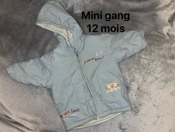 12 mois blouson manteau mini gang