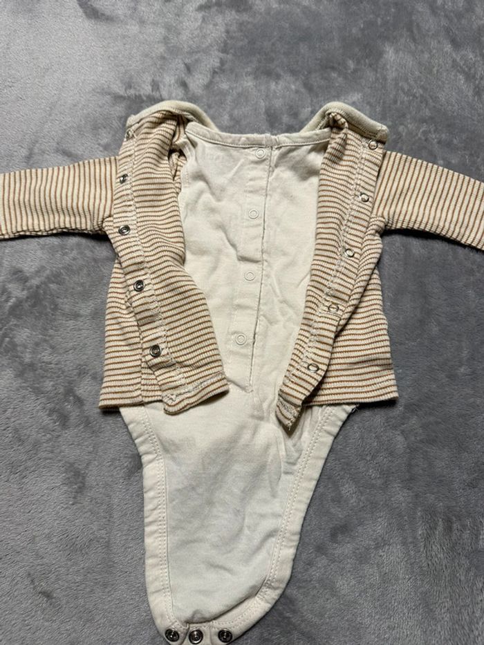 Ensemble pantalon et tee-shirt 2 en 1 - 3 mois - Kiabi - photo numéro 5