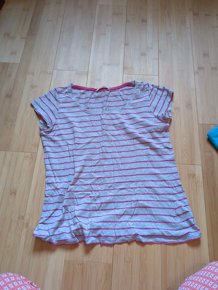 Lot 4 t-shirts unis Camaïeu - photo numéro 6
