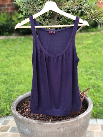 Débardeur ample violet