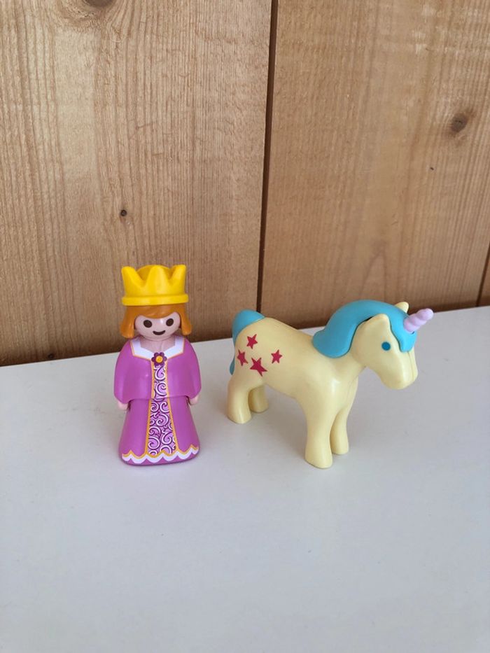 Princesse 👸 et licorne 🦄 playmobil 123