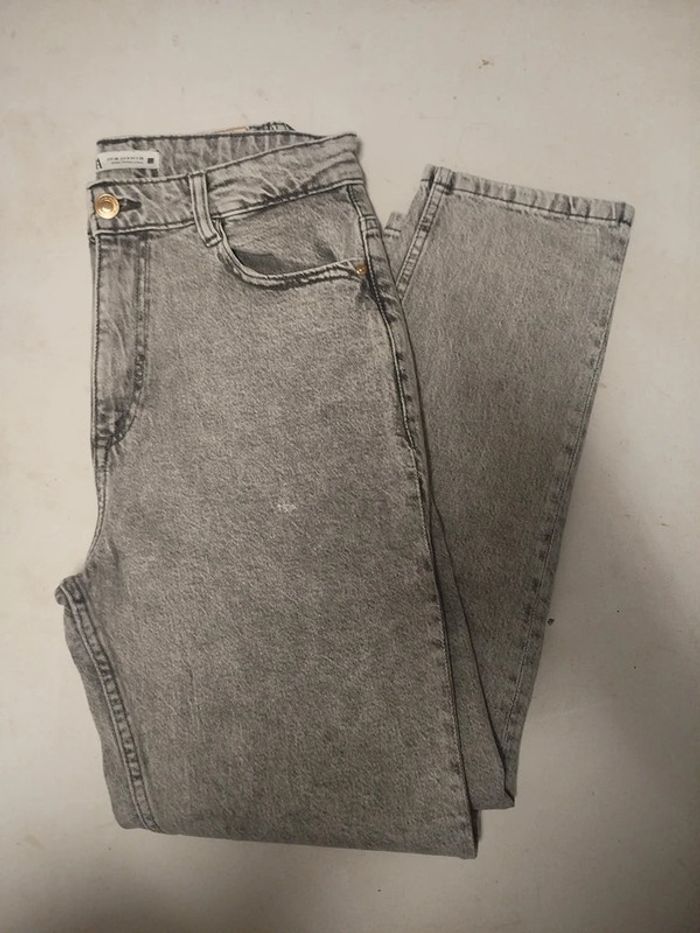 Jeans gris - Zara - Taille 38