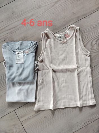 Lot maillots de corps HM