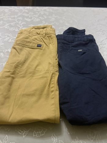 Lot pantalon chino