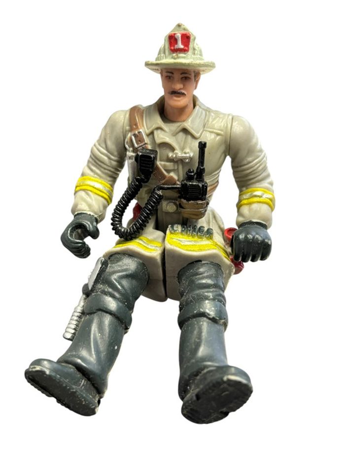 Figurine Pompier Chap Mei articulé 10 cm - photo numéro 3
