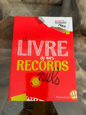 Livre Le livre de mes records nuls