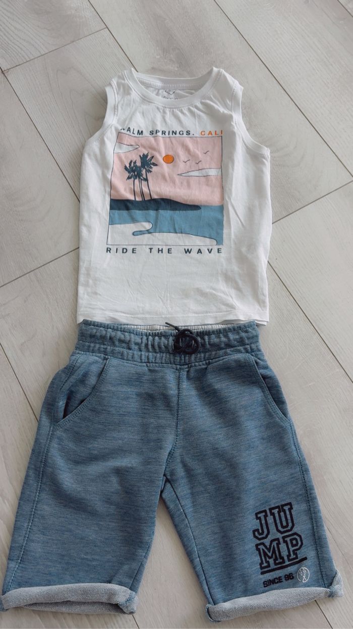 Ensemble short débardeur Okaïdi - photo numéro 2