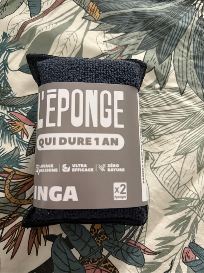 2 éponges inga neuves