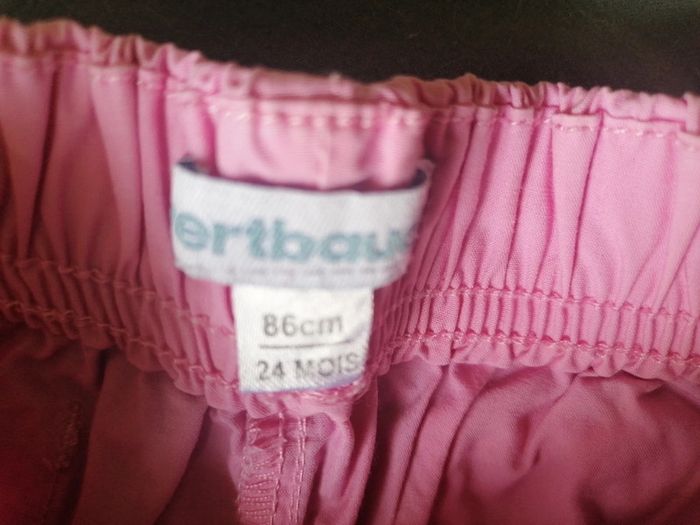 Short rose Vertbaudet 24mois - photo numéro 4