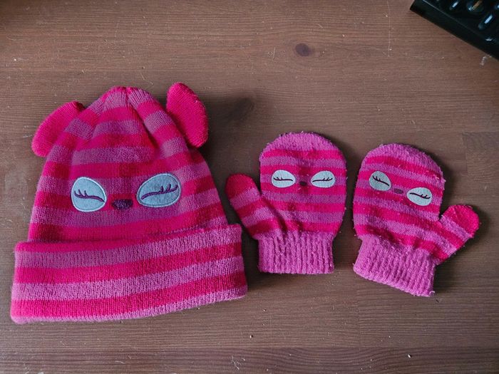 Ensemble bonnet gants