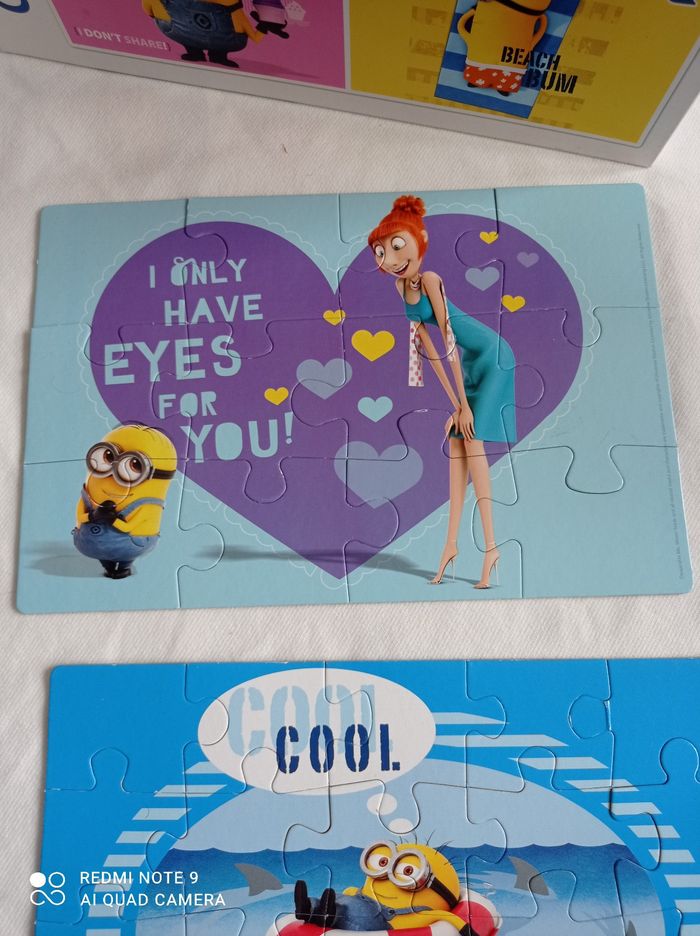 4 puzzles minions - photo numéro 5