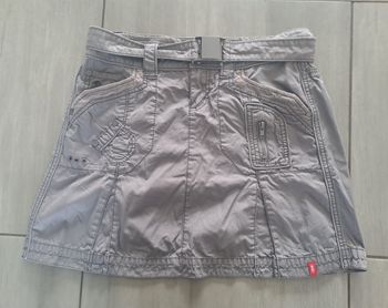 Jupe courte style cargo gris EDC by Esprit Taille 36