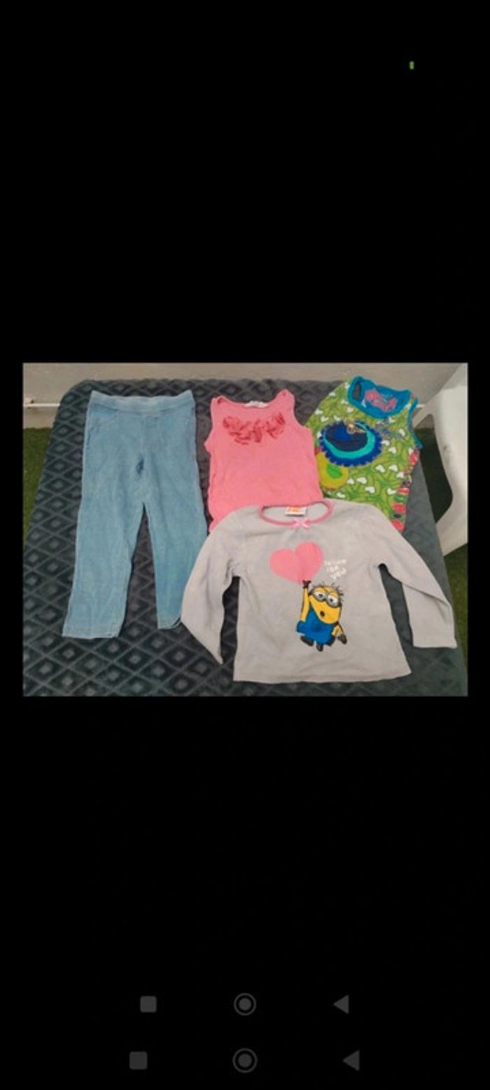 Lot vêtements fille
