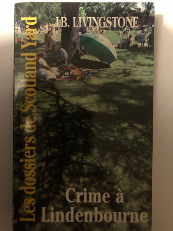 Livre crime a Lindenbourne lb.livingstone