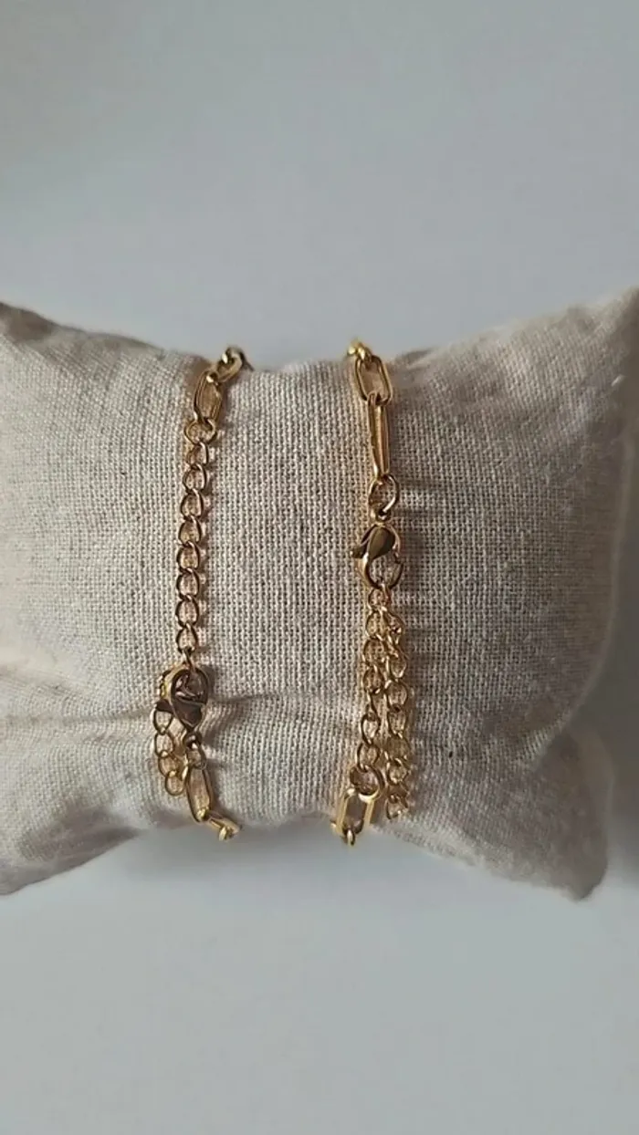 Lot de deux bracelets fantaisie - photo numéro 3
