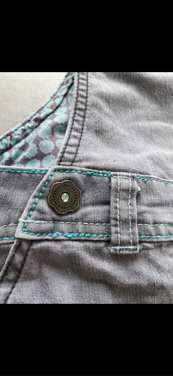 Salopette jupe en jean Orchestra 5 ans - photo numéro 6