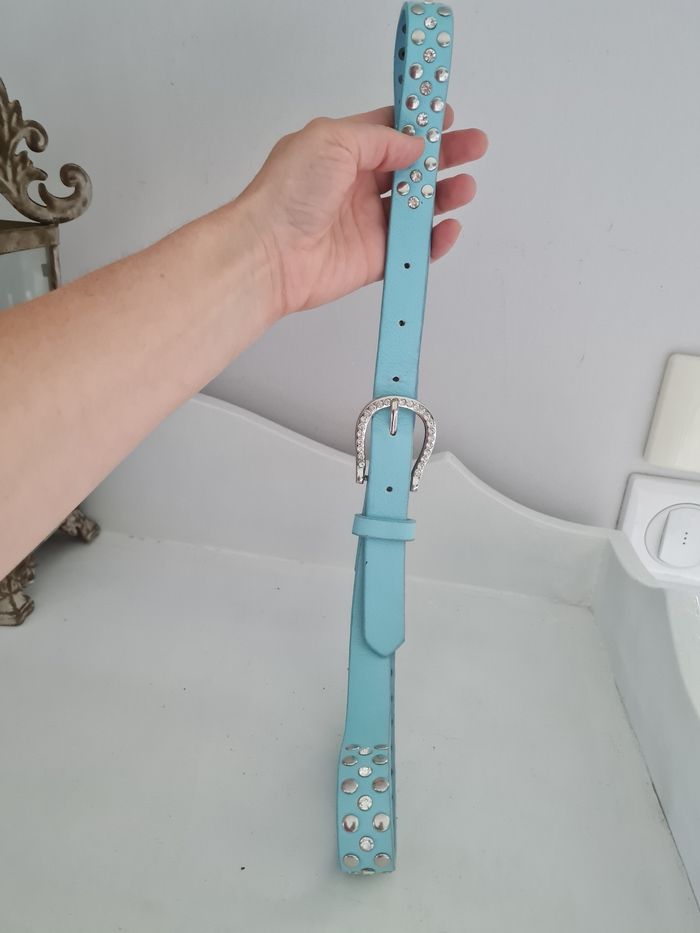 Superbe ceinture turquoise