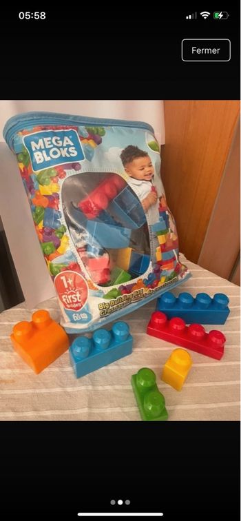 Sac Megga  Bloks 60 pièces
