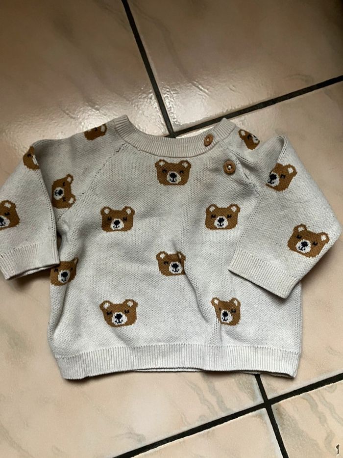 Pull jacquard 6 mois