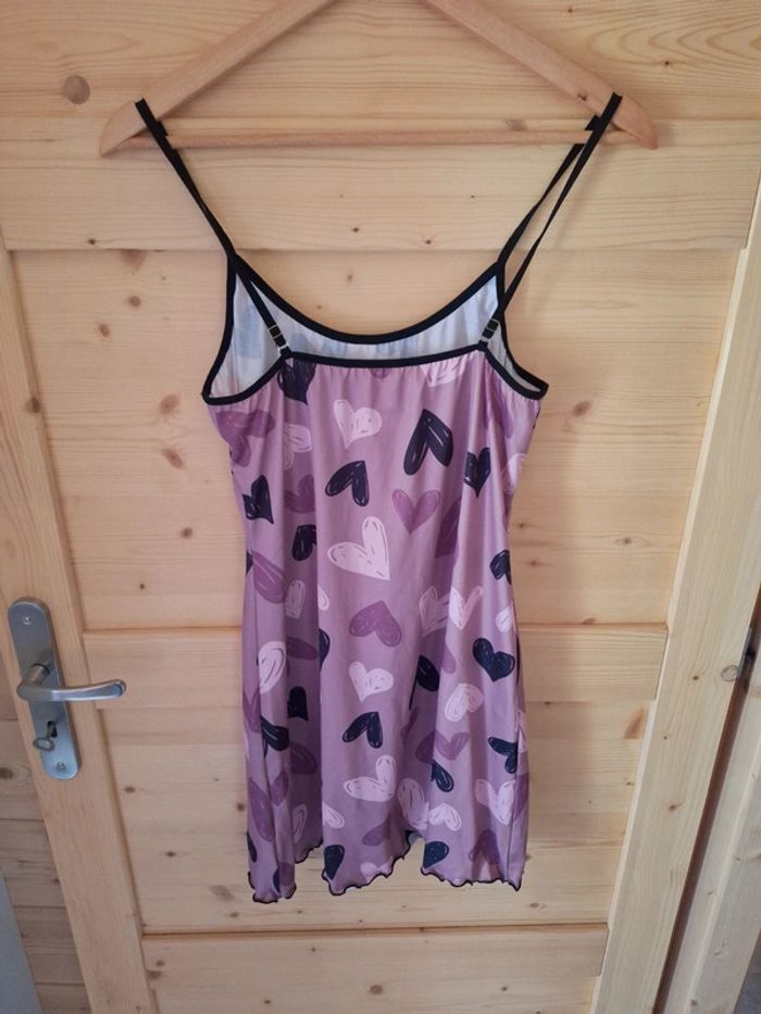 Pyjama rose a cœur - photo numéro 2