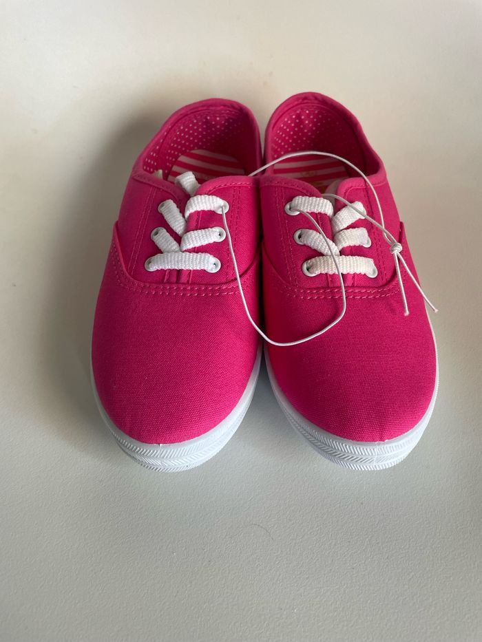 Bonjour Baskets fille rose