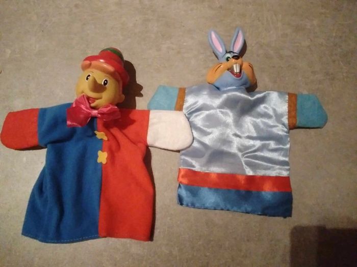 2 marionnettes à main avis au collectionneur