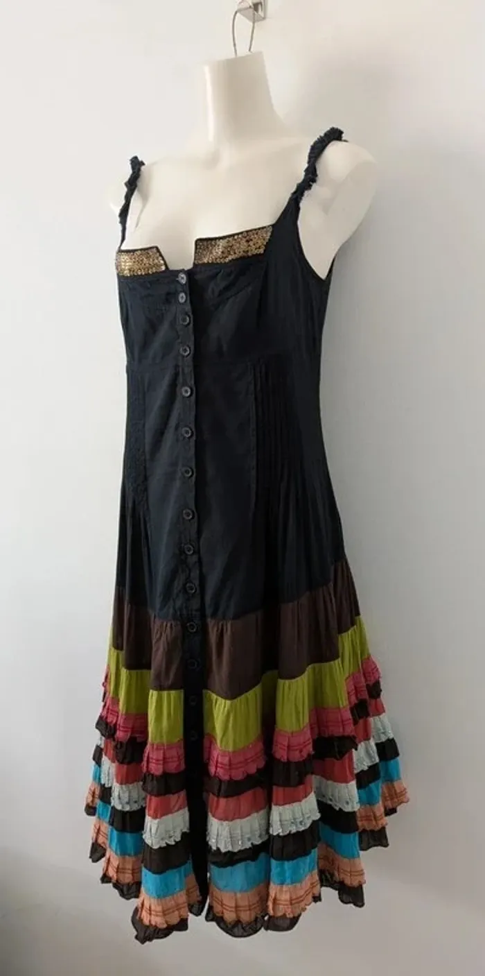 Robe d'été mi-longue - Didier Parakian - taille 2 (38) - photo numéro 4