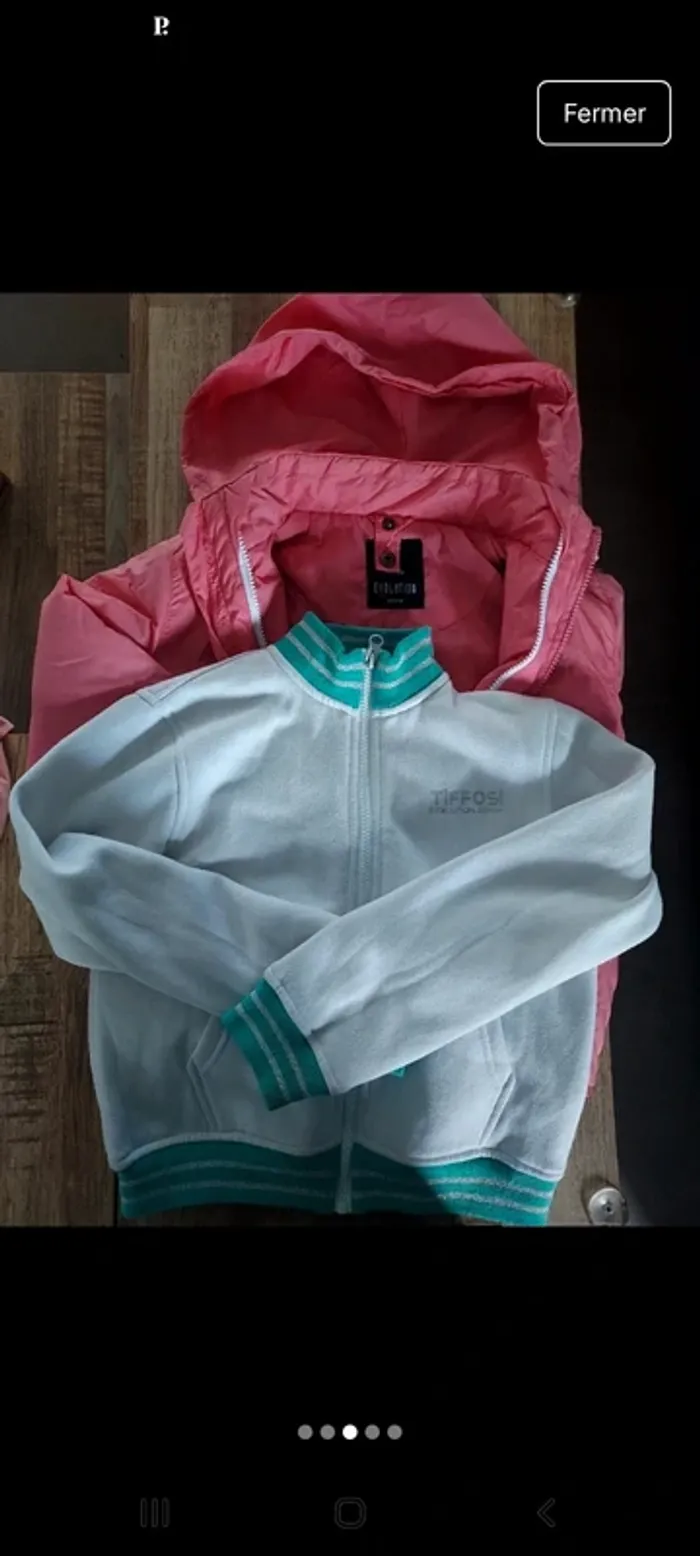 Blouson tiffosi 9/10ans - photo numéro 2