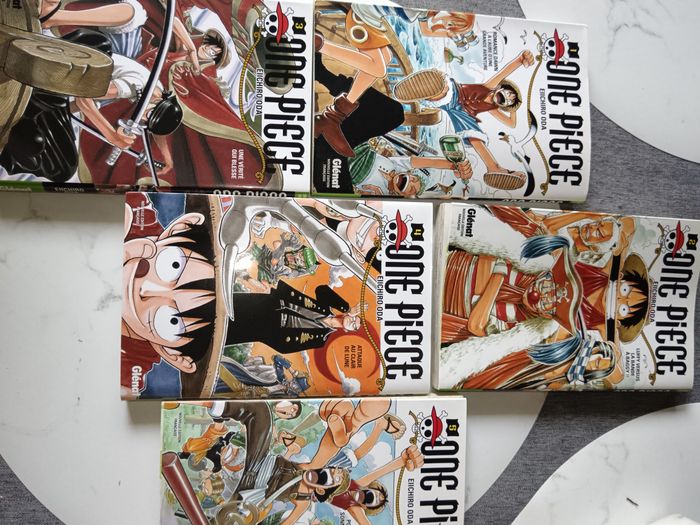 Lot de 5 mangas one piece - photo numéro 2
