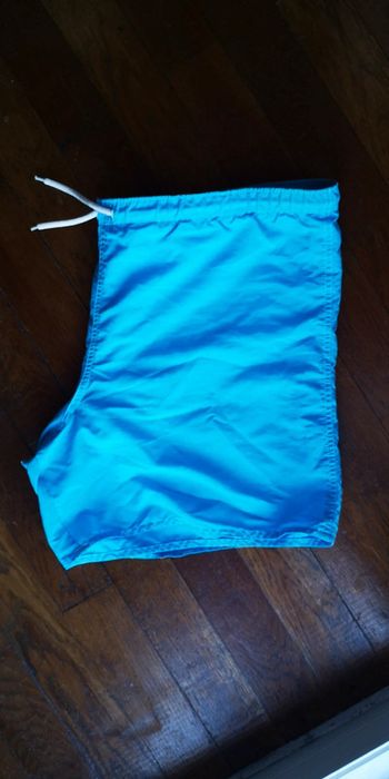 Short maillot de bain homme bleu