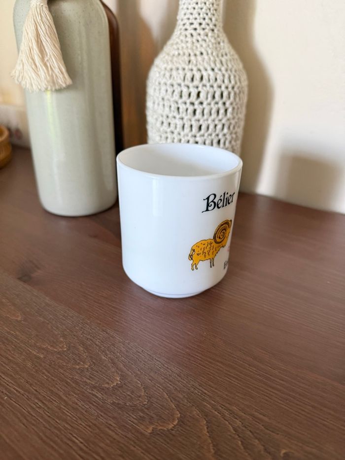 Mug signe du zodiaque Bélier - Vintage - photo numéro 2