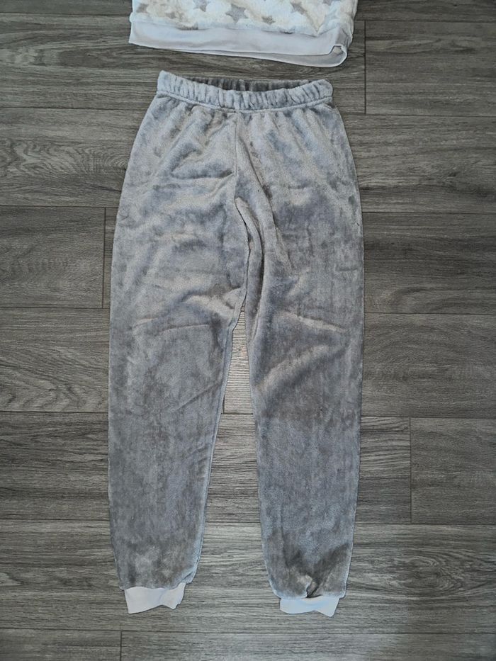 Ensemble pyjama polaire pilou étoiles gris Primark TS 38/40 - photo numéro 2