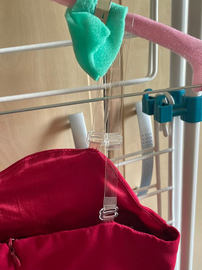 robe de soirée rouge 7-8 ans - photo numéro 4