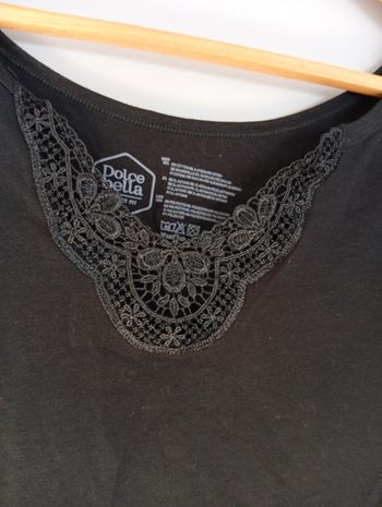 Débardeur noir t40/42