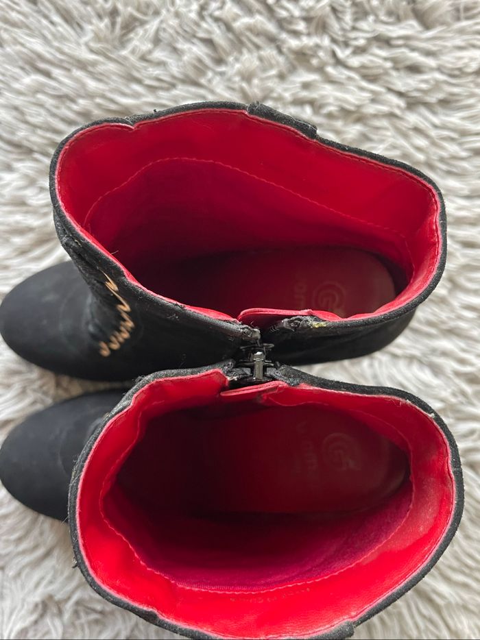 Bottines à talon en daim - photo numéro 5