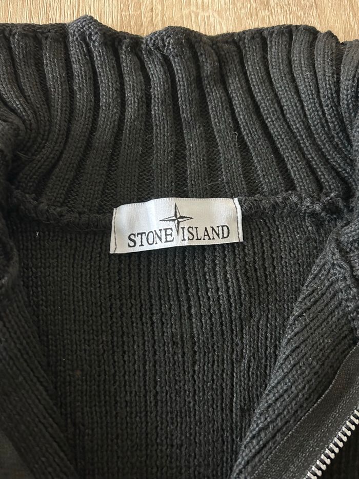 Gilet Stone island noir Taille M - photo numéro 4