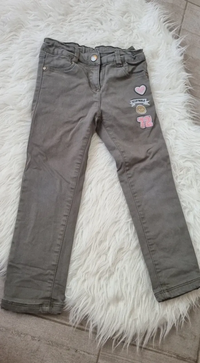 Pantalon épais kaki - photo numéro 2