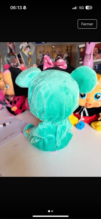 Baby cry souris
