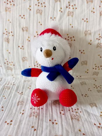 Peluche pingouin Jemini Noël