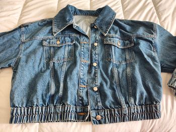 Veste large en jean