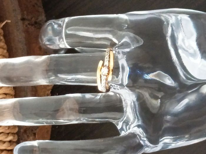 Bague plaqué or. - photo numéro 10