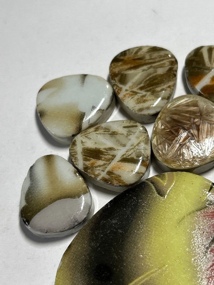 B55, fin de stock, cabochons en céramique - photo numéro 3