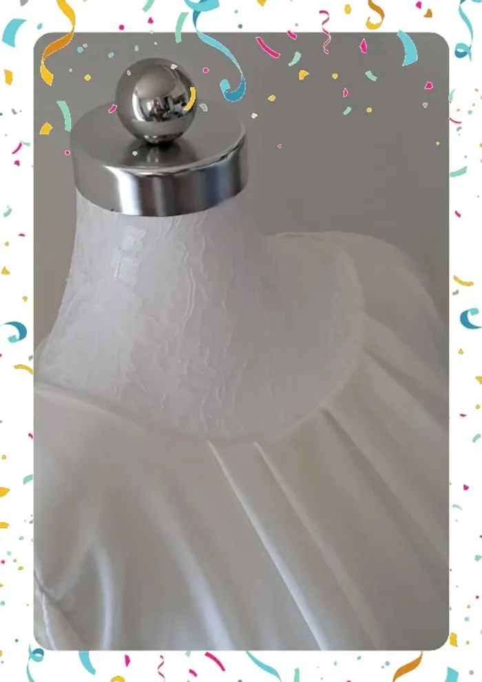 🤍 blouse dentelle taille 36 - photo numéro 3