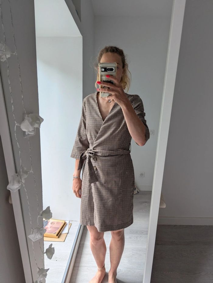 Jolie robe cache coeur Mango S