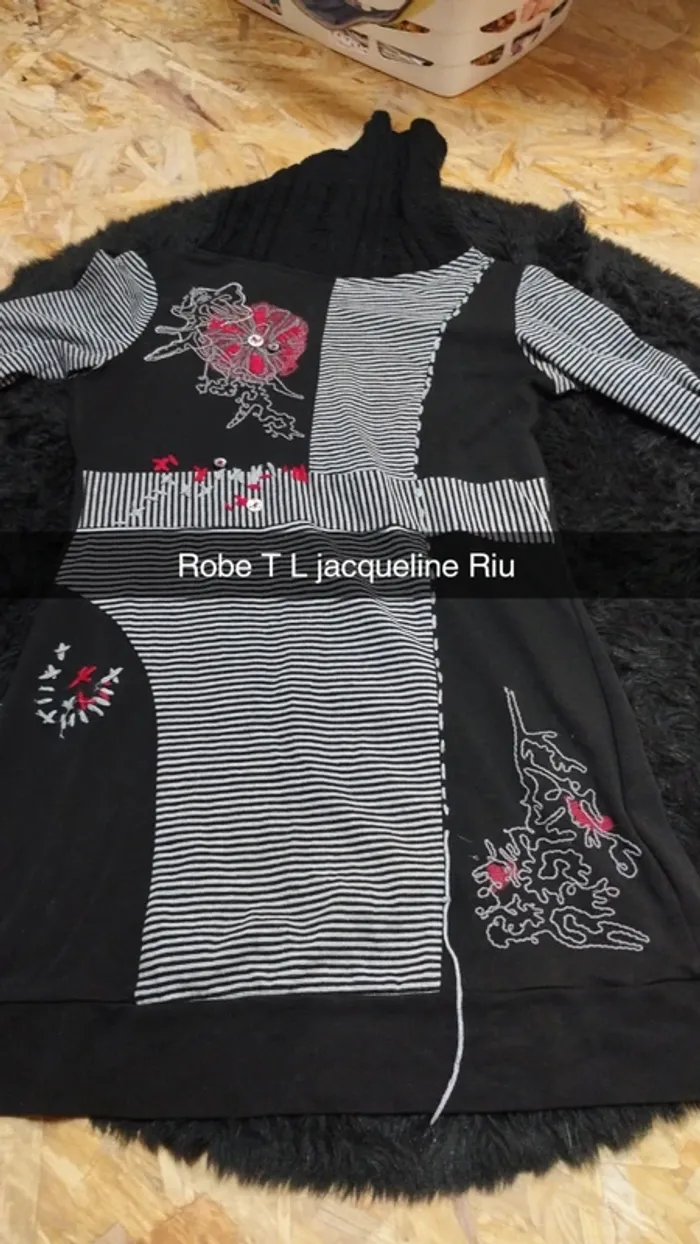 Robe a col roulé