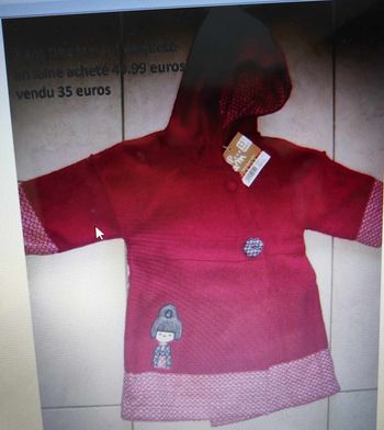 Manteau  dpam 2 ans étiqueté