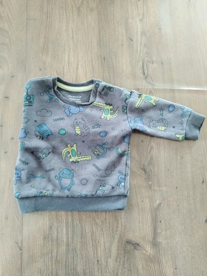 Lot de 7 pollo-pull bébé 6 mois - photo numéro 14
