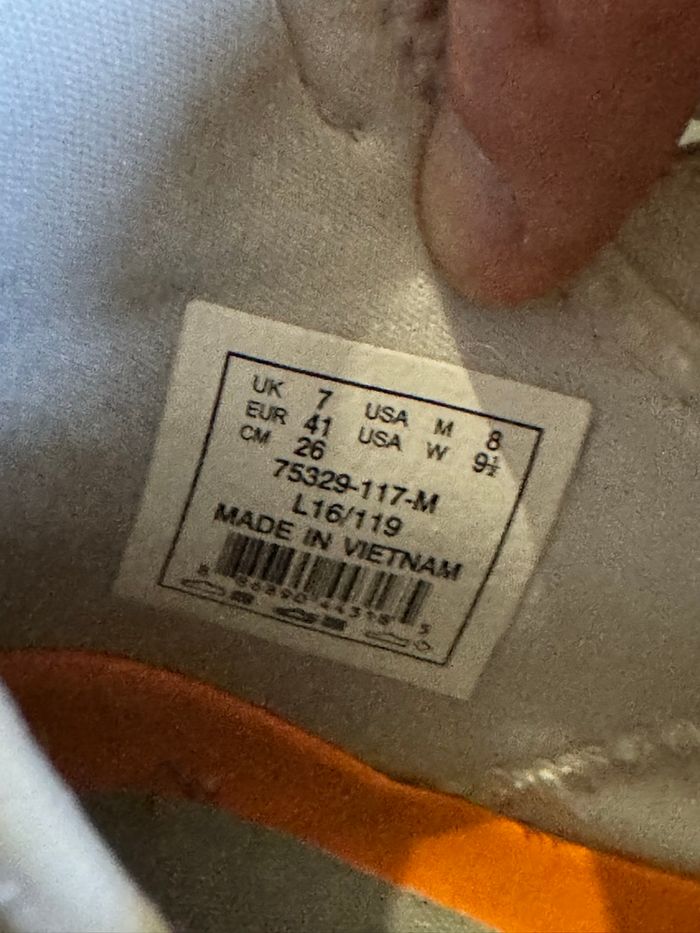 Basket montante Pallidium en toile blanche - photo numéro 9