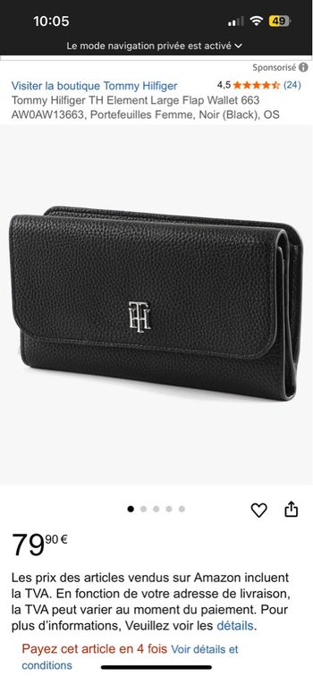 Porte monnaie Tommy Hilfiger